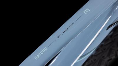 Cube Nature EXC pigeonblue'n'black Gr&ouml;&szlig;e: Trapeze 54 cm Produktbild 2