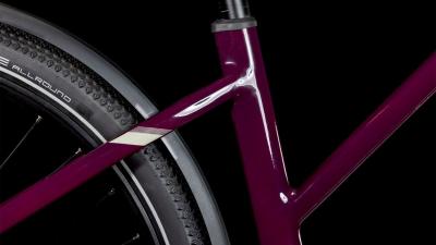 Cube Nuride Hybrid SLX 800 Allroad amarone'n'lunar Gr&ouml;&szlig;e: Trapeze 46 cm Produktbild 4