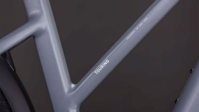 Cube Touring Hybrid Pro 800 pearlgrey'n'grey Gr&ouml;&szlig;e: Trapeze 54 cm Produktbild 3