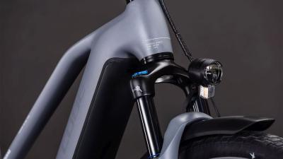 Cube Touring Hybrid Pro 800 pearlgrey'n'grey Gr&ouml;&szlig;e: Trapeze 54 cm Produktbild 5