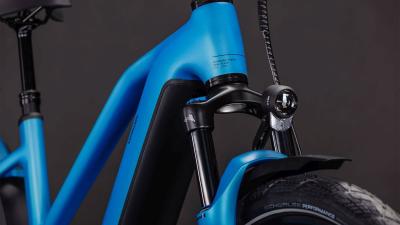 Cube Kathmandu Hybrid Comfort Pro 800 azure'n'black Gr&ouml;&szlig;e: Trapeze 54 cm Produktbild 5