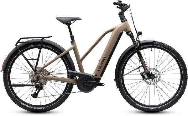 Cube Nuride Hybrid Pro 800 cappuccino'n'black Gr&ouml;&szlig;e: Trapeze 54 cm