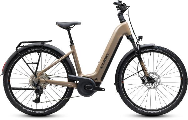 Cube Nuride Hybrid Pro 800 cappuccino'n'black Gr&ouml;&szlig;e: Easy Entry 46 cm