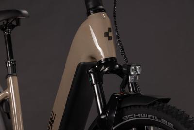 Cube Nuride Hybrid Pro 800 cappuccino'n'black Gr&ouml;&szlig;e: Easy Entry 54 cm Produktbild 5