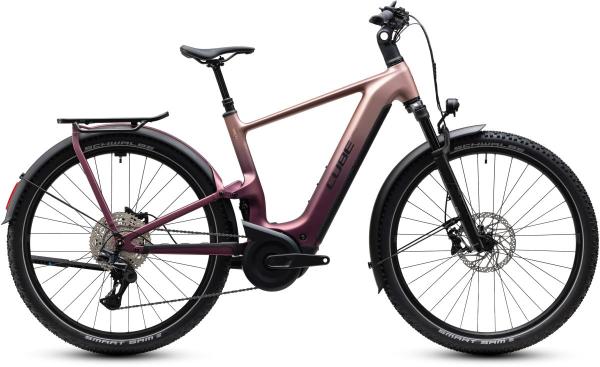 Cube Nuride Hybrid ONE11 HPC SLX 800 mauve'n'black Gr&ouml;&szlig;e: 62 cm