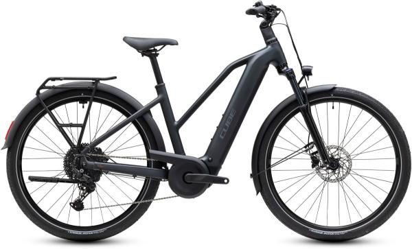 Cube Touring Hybrid ONE 600  grey'n'coolgrey Gr&ouml;&szlig;e: Trapeze 58 cm