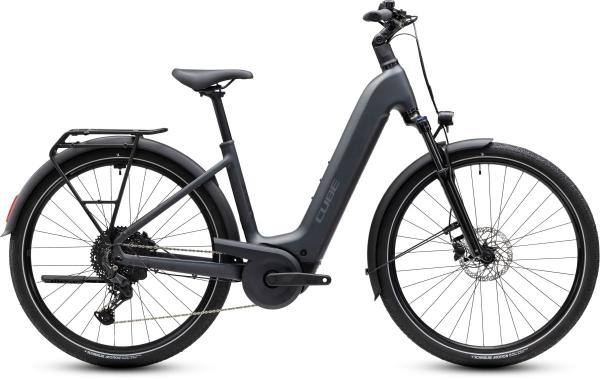 Cube Touring Hybrid ONE 600  grey'n'coolgrey Gr&ouml;&szlig;e: Easy Entry 54 cm