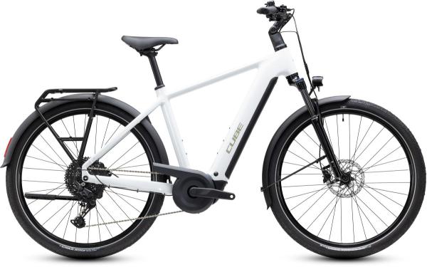 Cube Touring Hybrid ONE 600 metallicwhite'n'chrome Gr&ouml;&szlig;e: 58 cm
