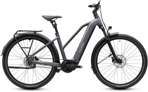 Cube Touring Hybrid Deluxe SLX 800 slabgrey'n'chrome Gr&ouml;&szlig;e: Trapeze 46 cm