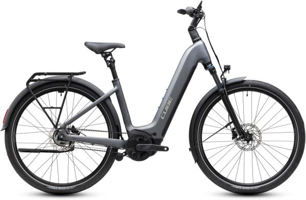 Cube Touring Hybrid Deluxe SLX 800 slabgrey'n'chrome Gr&ouml;&szlig;e: Easy Entry 50 cm