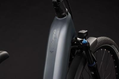 Cube Touring Hybrid Deluxe SLX 800 slabgrey'n'chrome Gr&ouml;&szlig;e: Easy Entry 54 cm Produktbild 1