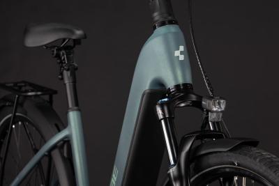 Cube Touring Hybrid Deluxe SLX 800 greengranit'n'green Gr&ouml;&szlig;e: Easy Entry 46 cm Produktbild 5