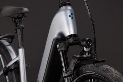 Cube Kathmandu Hybrid EXC 800 slategrey'n'chrome Gr&ouml;&szlig;e: Easy Entry 62 cm Produktbild 4