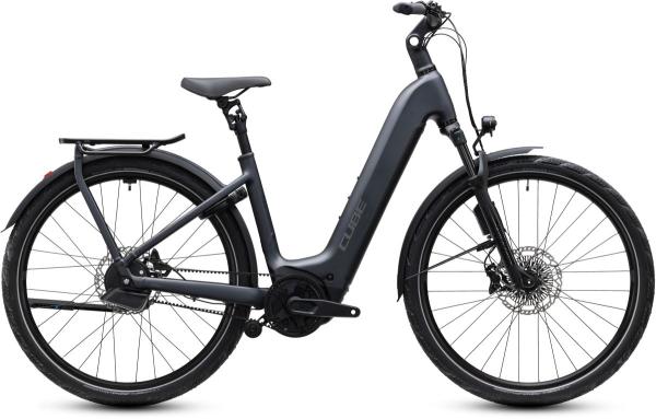 Cube Kathmandu Hybrid Deluxe EXC 800 stealthgrey'n'grey Gr&ouml;&szlig;e: Easy Entry 50 cm