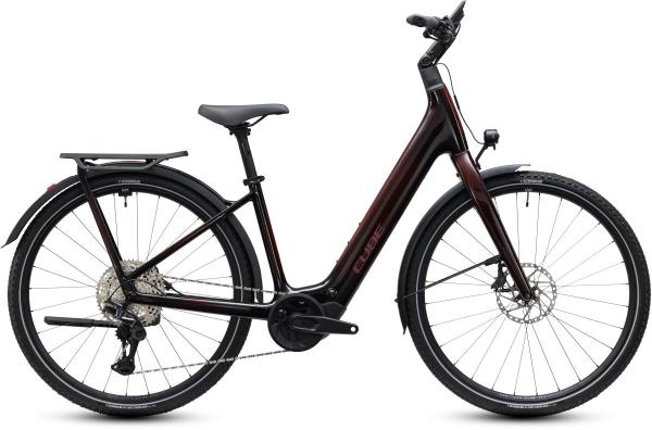Cube Kathmandu Hybrid C:62 SLX 400X liquidred'n'red Gr&ouml;&szlig;e: Easy Entry 58 cm