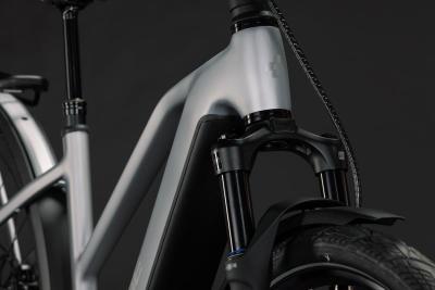 Cube Kathmandu Hybrid 45 800 slategrey'n'chrome Gr&ouml;&szlig;e: Trapeze 54 cm Produktbild 5