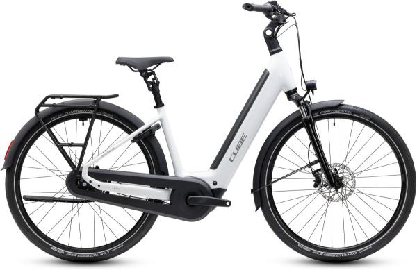 Cube Supreme RT Hybrid Comfort EX 600 metallicwhite'n'reflex Gr&ouml;&szlig;e: Easy Entry 54 cm