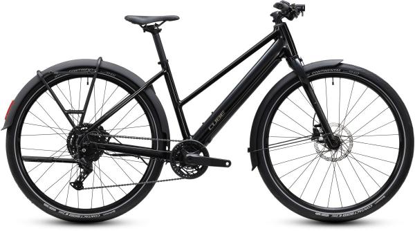 Cube Editor Hybrid ONE 360 FE black'n'irongrey Gr&ouml;&szlig;e: Trapeze 58 cm