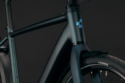 Cube Editor Hybrid SLX 400X FE glitterteal'n'black Gr&ouml;&szlig;e: 50 cm Produktbild 5