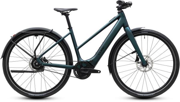 Cube Editor Hybrid SLX 400X FE glitterteal'n'black Gr&ouml;&szlig;e: Trapeze 58 cm
