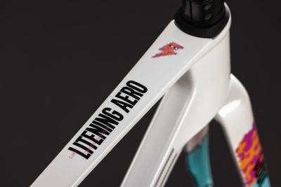 Cube Litening AERO C:68X Frameset graphic'n'white Gr&ouml;&szlig;e: 50 cm Produktbild 2