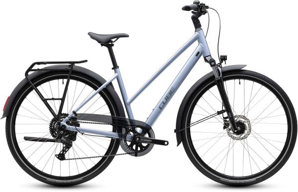Cube Touring ONE silverblue'n'reflex Gr&ouml;&szlig;e: Trapeze 54 cm