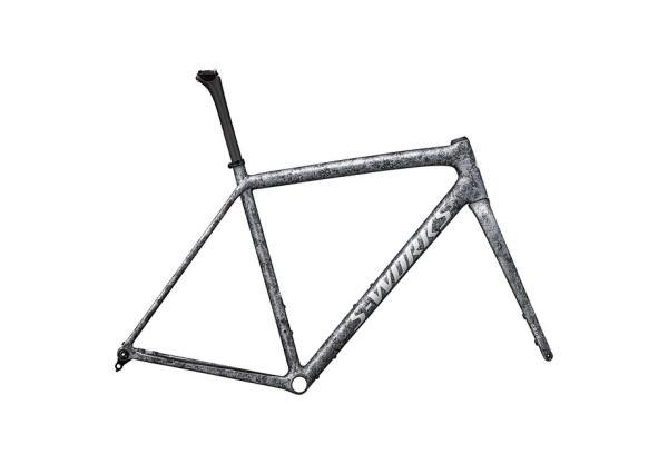 Specialized CRUX SW FRMSET 52 CARBON/METALLIC WHITE SILVER