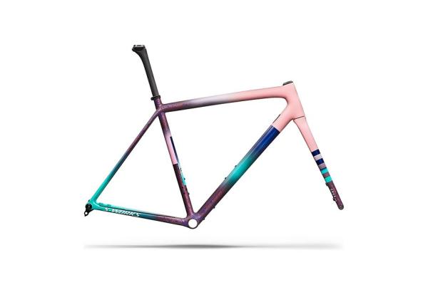 Specialized S-Works Crux Frameset - FACT 12r Carbon Desert Rose/Quartz/Purple Haze/Majesty Blue/Lagoon Blue/Metallic White 58