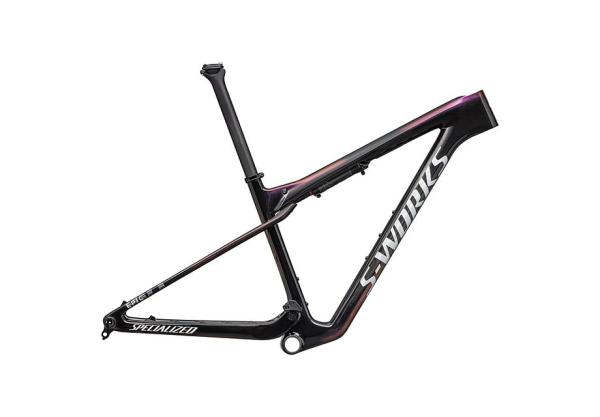 Specialized S-Works Epic World Cup Frame  - RockShox SIDLuxe WCID Ultimate Gloss Carbon / Red Pearl / Chameleon Fade XS