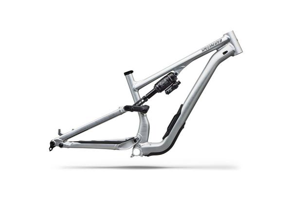 Specialized Stumpjumper 15 EVO Alloy Frameset  - FOX FLOAT X GENIE Performance Satin Brushed Aluminum / Cast Blue S6