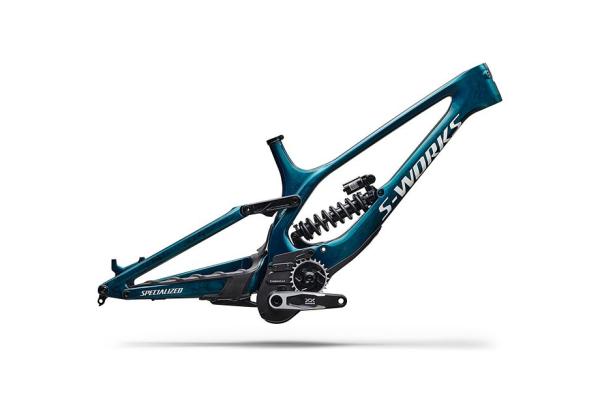 Specialized S-Works Demo 11 Frameset GLOSS TEAL TINT CARBON / SMOKE / WHITE S3