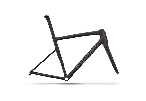 Specialized S-Works Tarmac SL8 Frameset - FACT 12r Carbon RTP RAW CARBON / GLOSS PREMIUM FJORD 44