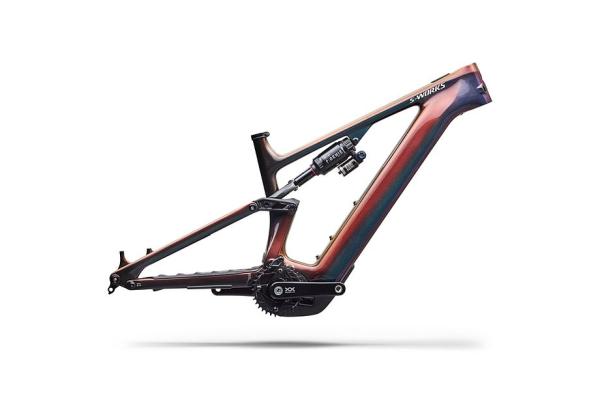 Specialized S-Works Turbo Levo 4 Frameset GLOSS RED GOLD / METALLIC WHITE SILVER S6