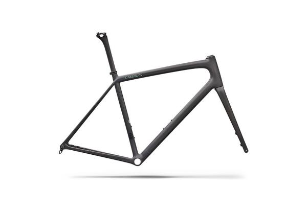 Specialized S-Works Aethos 2 Frameset - FACT 12r Carbon RTP RAW CARBON / PREMIUM FJORD METALLIC 58