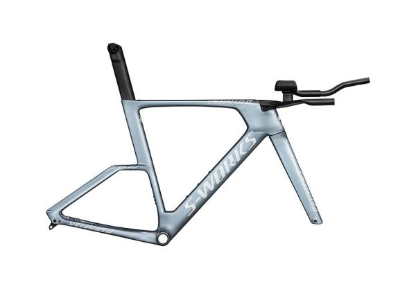 Specialized S-Works Shiv TT Disc Module - FACT 11r Carbon Gloss Glacial Metallic / Red To Gold Pearl Edge Fade / Metallic White Silver S
