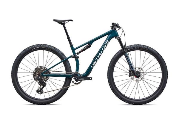 Specialized Epic 8 Comp  - SRAM S-1000 AXS, RockShox Select Gloss Emerald Metallic / White XS