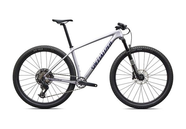 Specialized Epic Hardtail Comp  - SRAM Eagle 70, RockShox REBA GLOSS AMETHYST FROST / MAJESTY BLUE METALLIC S