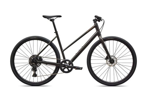 Specialized Sirrus X 2.0 Step-Through GLOSS METALLIC OBSIDIAN / BURNT GOLD METALLIC FROST REFLECTIVE M