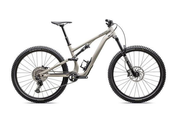 Specialized Stumpjumper 15 Alloy  - Shimano Deore, RockShox/X-Fusion Gloss White Mountains / Dark Moss Green S5