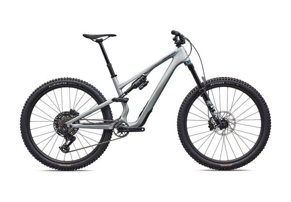 Specialized Stumpjumper 15 EVO Comp  - SRAM S-1000 AXS, FOX Rhythm GLOSS SHADOW SILVER / MAJESTY BLUE METALLIC S5