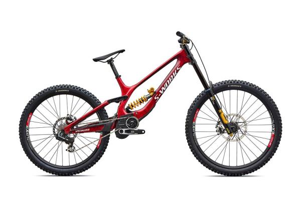 Specialized S-Works Demo 11 LTD - Built for Legends GLOSS RED TINT CARBON / SILVER DUST / WHITE S4