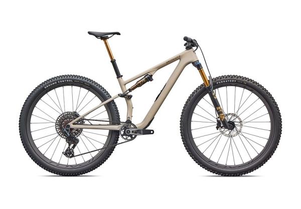 Specialized Epic 8 EVO Pro  - SRAM X0 AXS, FOX Factory Satin Sandstone Metallic / Burnt Gold S