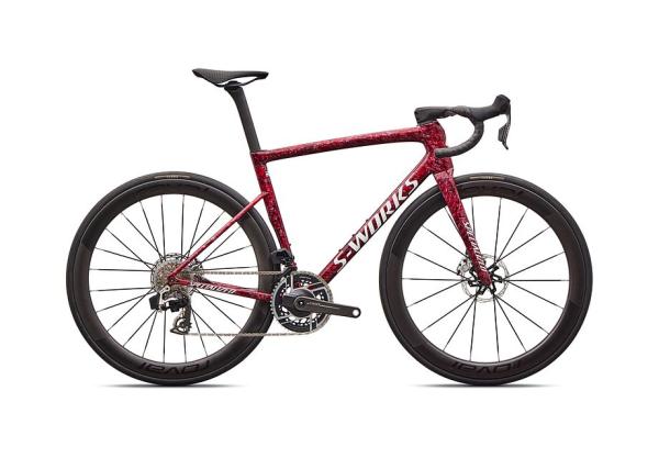 Specialized TARMAC SL8 SW AXS 54 RED SKY/SHADOW SILVER/WHITE