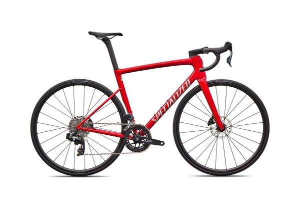 Specialized TARMAC SL8 COMP AXS 52 RED TINT CARBON/SILVER DUST