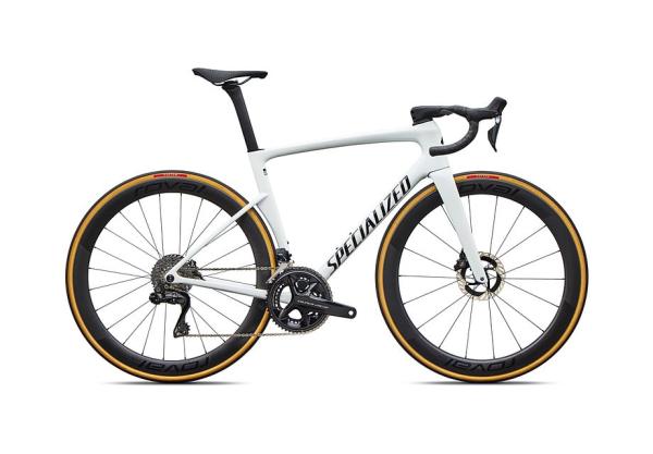 Specialized Tarmac SL9 S-Level - Shimano Dura-Ace Di2 GLOSS WHITE SILVER METALLIC / TARMAC BLACK 52