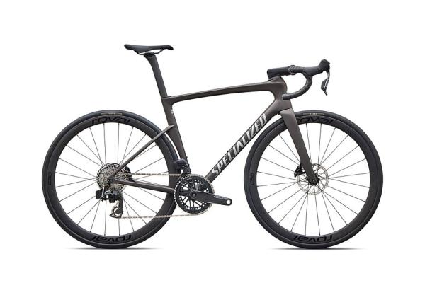 Specialized Tarmac SL9 Expert - SRAM Force AXS SATIN WARM SMOKE METALLIC / SILVER DUST 44