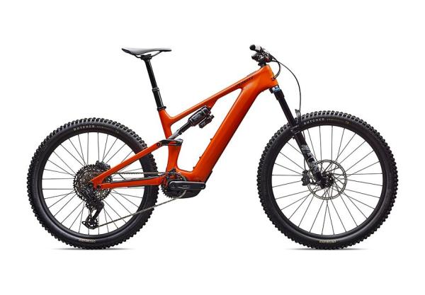 Specialized Turbo Levo 4 Comp GLOSS ORANGE TINT OVER SILVER DUST / DARK NAVY S2