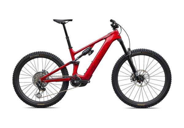 Specialized S-Works Turbo Levo 4 GLOSS RED TINT / SILVER DUST / METALLIC WHITE SILVER S4