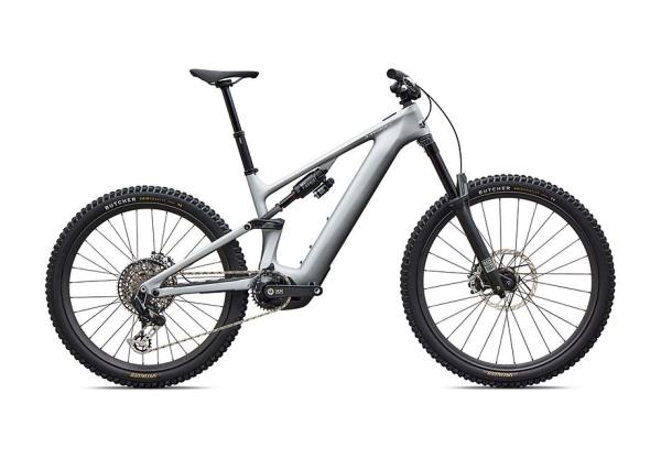 Specialized S-Works Turbo Levo 4 SATIN SILVER DUST / BLACK PEARL / GLOSS CHROME S4