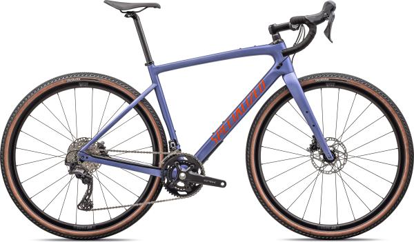 Specialized Diverge Sport Carbon - Shimano GRX Satin Purple Indigo Tint / Purple Indigo / Amber Glow 44